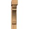 Ekena Millwork Olympic Block Smooth Bracket w/ Offset Brace, Western Red Cedar, 7 1/2"W x 38"D x 38"H BKT0806X38X38OLY05SWR - alternate 3